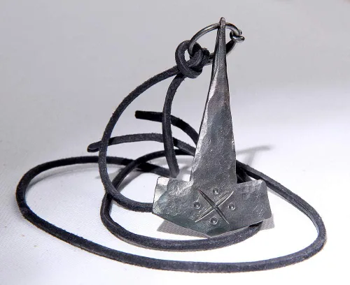 Miniatura 4 de Martillo de Thor- forjado a mano. Quien tenga este martillo, si es digno, poseerá el poder de Thor Hardened Blade- Colección de Arte