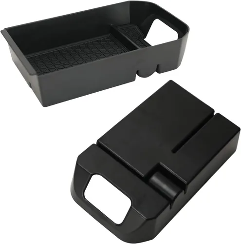 Miniatura 5 de D-Lumina Organizador de consola central RAV-4 - Compatible con Toyota RAV4 2019 2020 2021 2022 2023 2024 2025 - Bandeja de almacenamiento secundaria