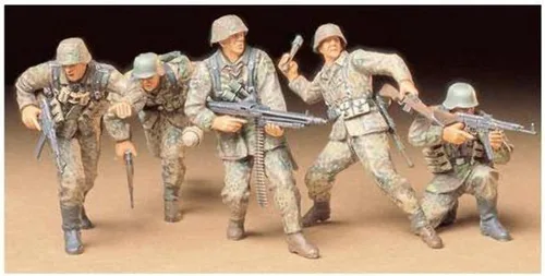 Miniatura 2 de TAMIYA 1/35 Alemana Front Line Infantry TAM35196 Juegos de figuras de plástico Accys