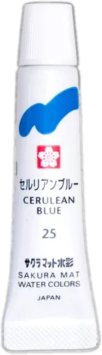 Miniatura 19 de Sakura Crepas Paint - Tubo de laminación de acuarela mate EMW12 (12 colores)