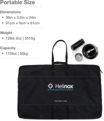 Miniatura 4 de Helinox Mesa de café amplia y portátil para exteriores
