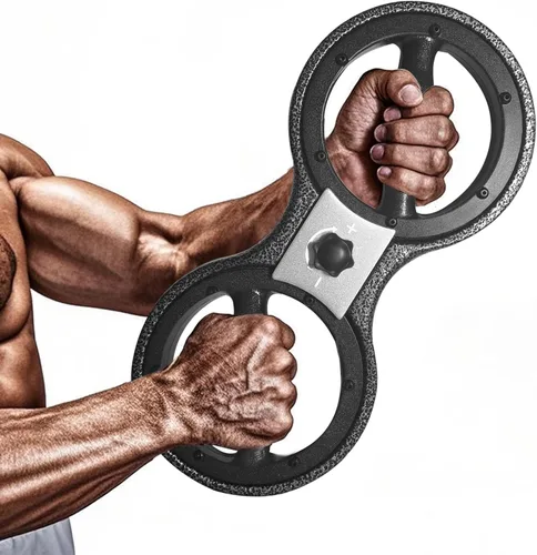 Fitarc Máquina de quemadura rotadora de 6/12/15 libras, rotador de quemaduras giratorias, entrenador de fuerza de agarre, equipo de entrenamiento de