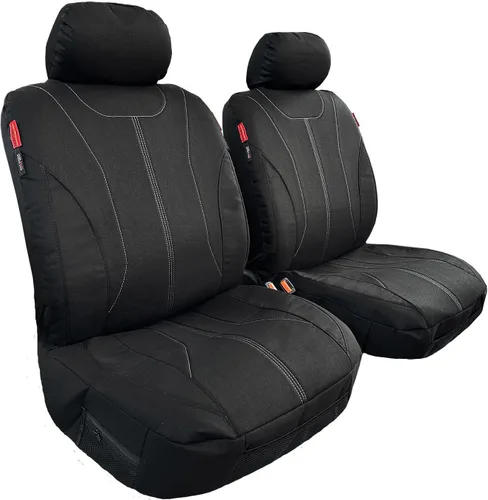 Miniatura 7 de Fundas de asiento de lona de algodón de alta calidad para camionetas, automóviles, SUV, Toyota, Tacoma, Ford, F150, Jeep Wrangler, JK, Chevy