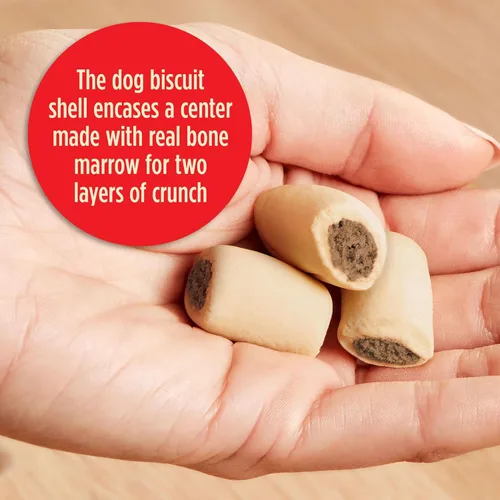 Miniatura 33 de Milk-Bone MaroSnacks Golosinas para perros pequeños con sabor a tocino con médula ósea, 40 onzas (paquete de 2) (el diseño del empaque puede variar)