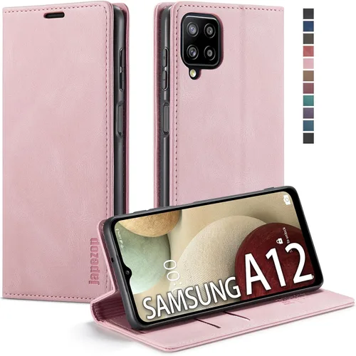 Miniatura 35 de Funda para Samsung Galaxy A13 5G, Samsung Galaxy A13 5G con tarjetero [bloqueo RFID] atril magnético, funda de cuero con tapa para Samsung Galaxy