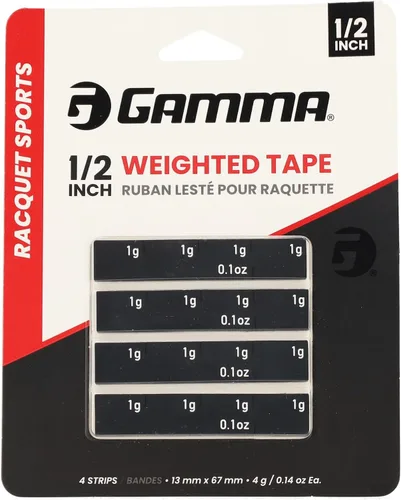Miniatura 8 de Gamma Weighted Tape – Adjustable Paddle & Racquet Weight for Enhanced Control, Power & Speed – Customizable Tape for Pickleball, Tennis, Padel Parent