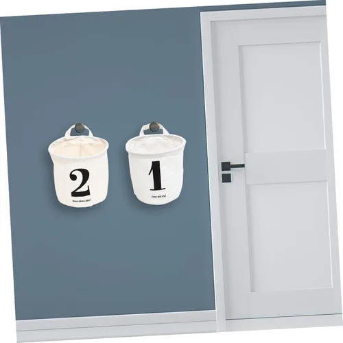 Miniatura 2 de NOLITOY Bolsa de almacenamiento para puerta trasera, bolsa de almacenamiento para dormitorio, bolsa de almacenamiento de pared, bolsa