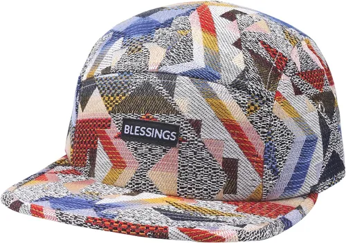 Miniatura 9 de Gorra de 5 paneles Diseños únicos multicolor Gorras para hombres y mujeres Grande o XL