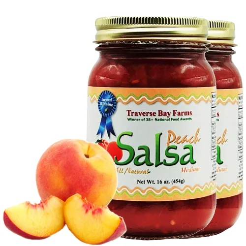Miniatura 16 de Traverse Bay Farms Salsa gruesa - Caliente: fabricada en pequeños lotes con la mayor cantidad de productos cultivados localmente como sea posible.