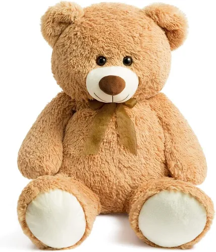 Miniatura 18 de HollyHOME - Oso de peluche gigante, animales de peluche de 36 pulgadas, color lago azul Azul lago