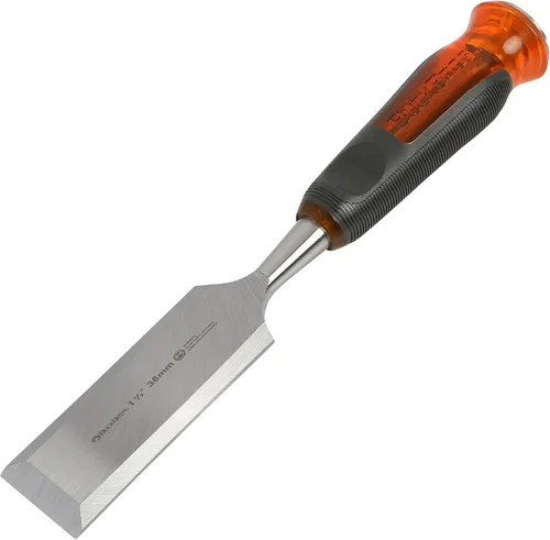 Miniatura 10 de Buck Bros. 74812 Cincel de madera de 3/8 pulgadas, herramientas de tallado de madera de espiga completa, herramientas de carpintería, trabajos