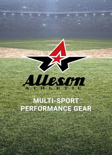 Miniatura 6 de Alleson Athletic Girls Belt Loop Fastpitch Pant Escarlata