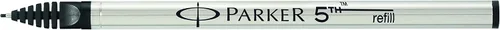 Miniatura 2 de Parker Quink cartucho de tinta de repuesto para plumas de tinta de 5ta generación, punta fina, color negro, (S0958790), Negro