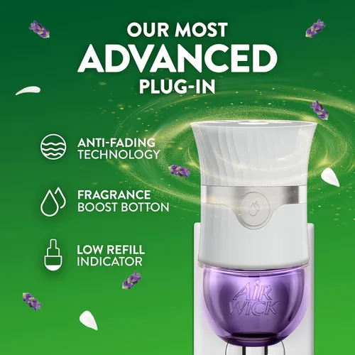 Miniatura 8 de Air Wick Plug-In - Recambios de aceite perfumado, 4 unidades, lavanda y manzanilla, ambientador, aceites esenciales, ecológicos