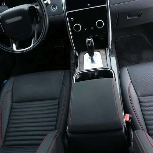Miniatura 5 de YIWANG - Cubierta de repuesto para interior de coche, para Land Rover Discovery Sport 2020 2021 (fibra de carbono)