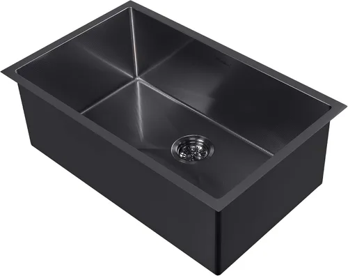 Miniatura 12 de Whitehaus whnpl1818 Plus de Noé de 17 – 3/4" sola cuenca cocina fregadero para montaje bajo encimera o, con, WHNPL1818-B