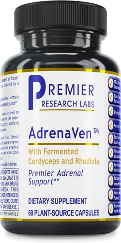 Premier Research Labs AdrenaVen - Suplemento de salud suprarrenal, apoya la salud de las glándulas suprarrenales y la respuesta al estrés, salud