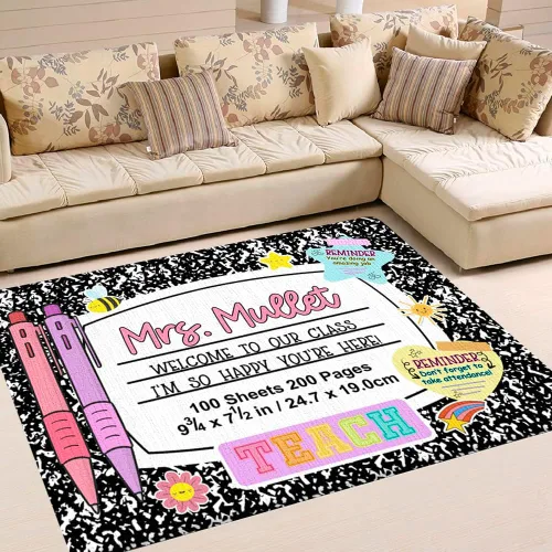 Miniatura 26 de Alfombras de aula para niños, alfombra colorida del alfabeto para dormitorio de niños, alfombra educativa para niños para sala de juegos, alfombra