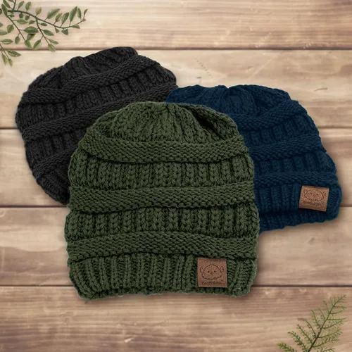 Miniatura 9 de Paquete de 3 gorros de bebé sombreros de bebé sombreros de recién nacido sombreros de bebé sombreros de niña para invierno urbano