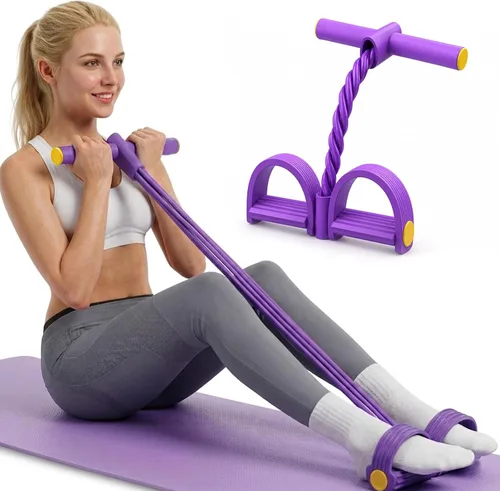 Miniatura 8 de Equipo de fitness Banda de resistencia Pedal Entrenador de ejercicio para entrenamiento de cuerpo completo y entrenamiento de fuerza en el gimnasio