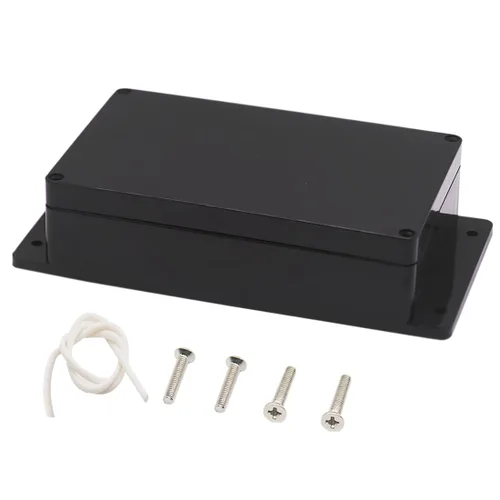 Miniatura 26 de Zulkit Caja de conexiones de plástico ABS a prueba de polvo, impermeable, IP65, cajas eléctricas universales, carcasa para proyectos con oreja fija