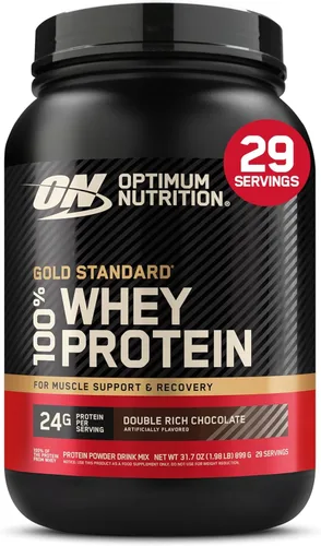 Miniatura 26 de Optimum Nutrition Gold Standard - Proteína en polvo de 100% suero de leche, sabor rollo de canela, 2 libras (paquete de 1) (el embalaje puede variar)