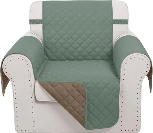 Miniatura 19 de Fundas para silla reclinable, reversible, funda de sofá para mascotas, protector de muebles para niños perezosos