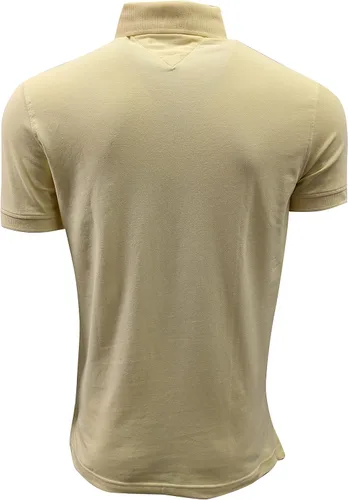 Miniatura 2 de Tommy Hilfiger Polo elástico de ajuste regular para hombre, Amarillo Pálido