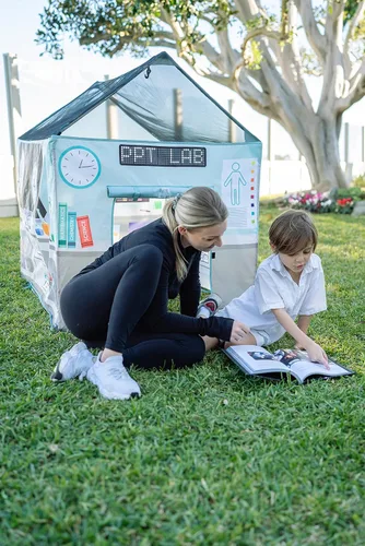 Miniatura 7 de Pacific Play Tents Tienda de campaña 20461 Science Center Play House 48" x 38" x 48