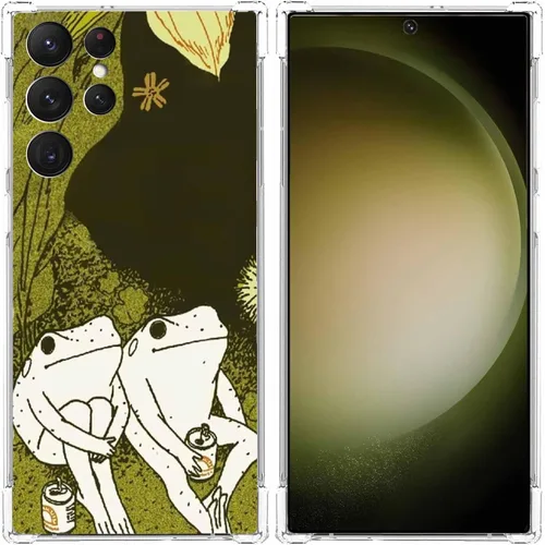 Miniatura 39 de Funda estética de collage para Samsung Galaxy S23 Ultra, patrón de citas positivas, funda de TPU suave de moda compatible con Galaxy S23 Ultra