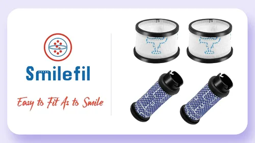 Miniatura 8 de Smilefil - Kit de filtro de repuesto para filtro primario y secundario, accesorios compatibles con aspiradora inalámbrica Inse N5 S6 S6P S600