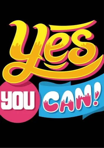 Check6 Yes You Can! - Póster educativo motivacional de 12 x 18 pulgadas, gran idea de regalo para profesores, adultos y niños, P1068