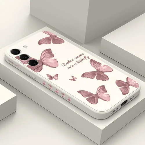 Miniatura 9 de LEECG para Samsung Galaxy S22 Plus, funda de silicona suave con diseños de flores de moda, protector contra caídas y antihuellas para Samsung S22