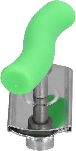 Miniatura 9 de Abrelatas de acero inoxidable, abridor de botellas manual portátil, abridor de latas de alta resistencia con mango ergonómico para cocina, Verde