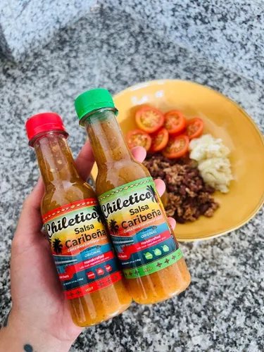 Miniatura 7 de Chiletico - Salsa Caribeña de Costa Rica - Suave, 10.5 fl oz, paquete de 1 Chile suave