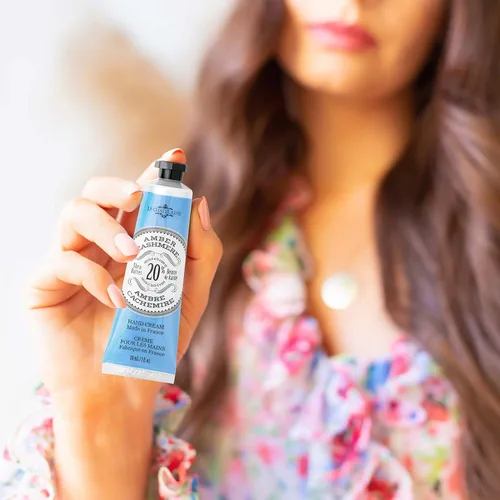 Miniatura 4 de La Chatelaine - Crema de manos 20% manteca de karité, tamaño de viaje, aceite de argán orgánico, hidratante, nutritivo, reparador, extra rico,