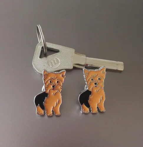 Miniatura 61 de Broche de perro carlino encantador para mascotas, broche de ramillete de metal, placa de identificación para perro, regalo de cumpleaños de Navidad