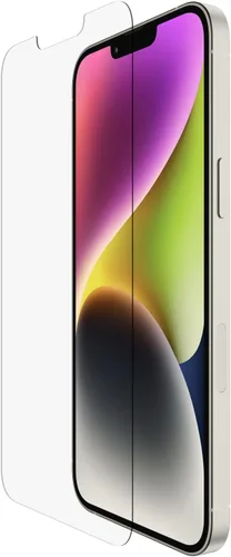 Miniatura 21 de Belkin ScreenForce - Protector de pantalla de privacidad de vidrio templado para iPhone 14 Pro, superficie tratada con revestimiento antihuellas