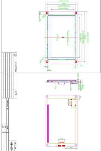 Miniatura 6 de Nextion Basic Display 4.3 '' NX4827T043 4.3 pulgadas TFT resistiva panel de pantalla táctil 480X272 UART HMI módulo de pantalla LCD inteligente