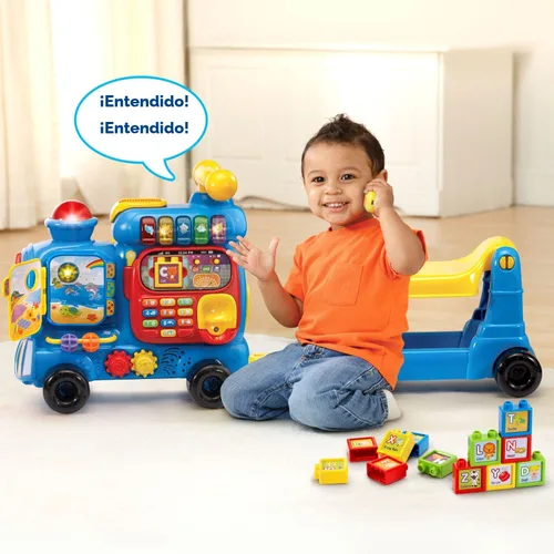 Miniatura 8 de VTech Sit-to-Stand Nuevo Tren del Alfabeto, Rojo