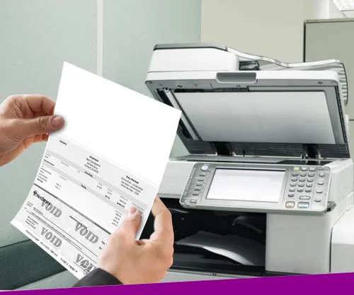 Miniatura 6 de NextDayLabels - Stock de cheques en blanco para láser/chorro de tinta, 8-1/2 x 11" 24# lb, 500 hojas por paquete (parte inferior azul)