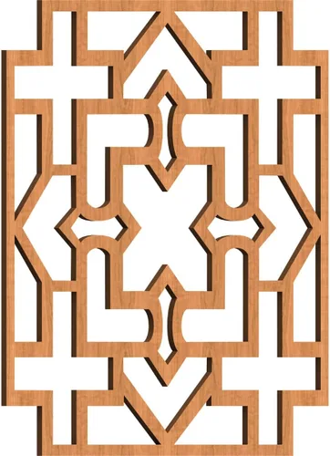 Miniatura 24 de Wise Paneles decorativos de madera con calado, extra pequeños, 7 3/8 pulgadas de ancho x 7 3/8 pulgadas de alto x 1/4 pulgadas de alto, roble rojo