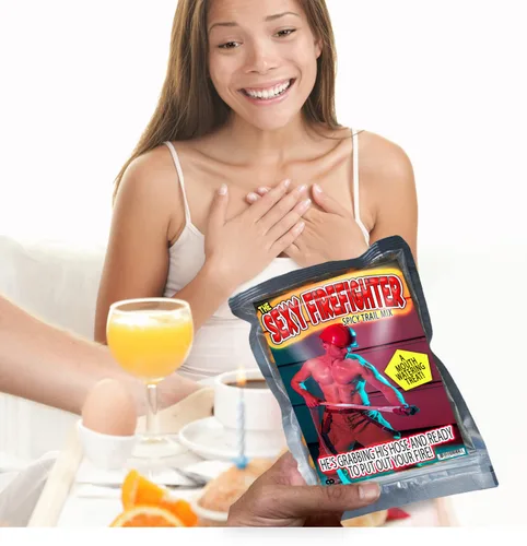 Miniatura 2 de Sexy Firefighter Trail Mix – Regalos de bombero para hombres – Ideas de regalo temáticas de bomberos – Regalos de bomberos para hombres adultos