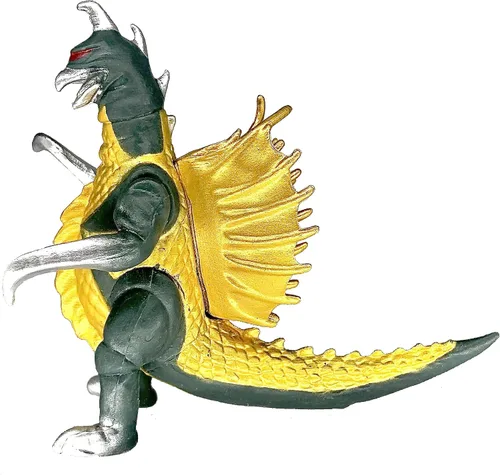 Miniatura 4 de TwCare Juego de 7 juguetes Godzilla con bolsa de transporte, figuras de acción articuladas movibles 2021, King of the Monsters Mini Dinosaur Mothra