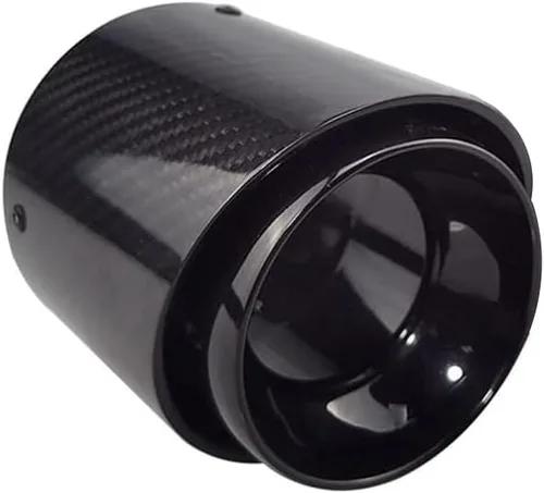 Miniatura 6 de 1 pieza de punta de escape de fibra de carbono para Mini Cooper F54/F55/F56/F57/F60/ Cooper S, 85 mm de entrada, punta de escape