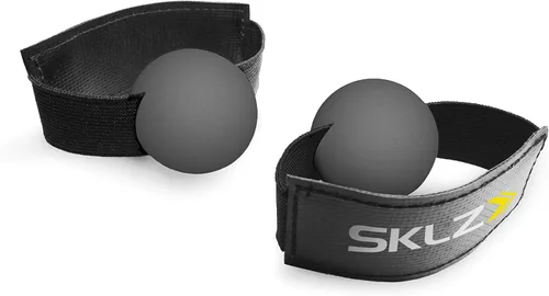 Miniatura 2 de SKLZ, accesorio de entrenamiento para agarrar pelotas de fútbol, color gris negro, mediano