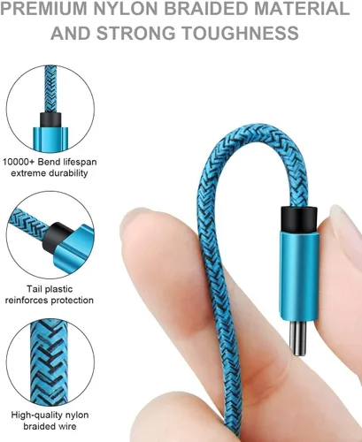 Miniatura 3 de Cargador iPhone 17 de 0.91 m con extremo USB, cable de carga CarPlay para auto corto para iPhone 17Pro Max, USBC, para Apple 17, 16, 15, iPhone Air