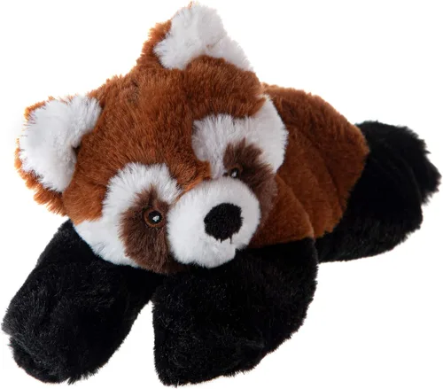 Miniatura 2 de Wild Republic EcoKins - Mini panda rojo de peluche de 8 pulgadas, regalos ecológicos para niños, juguete de peluche, hecho a mano con 7 botellas