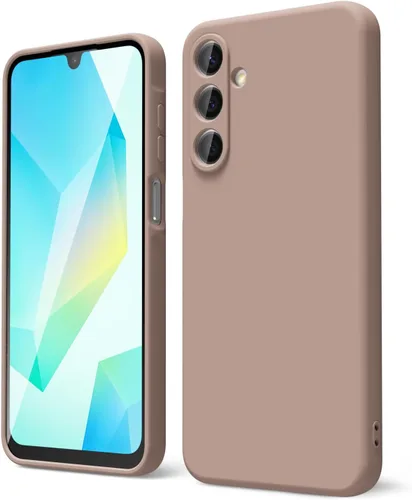 Miniatura 273 de oakxco Funda para teléfono Samsung Galaxy A12 con agarre de silicona líquida, linda delgada fina suave cubierta de gel de goma TPU lisa para mujeres
