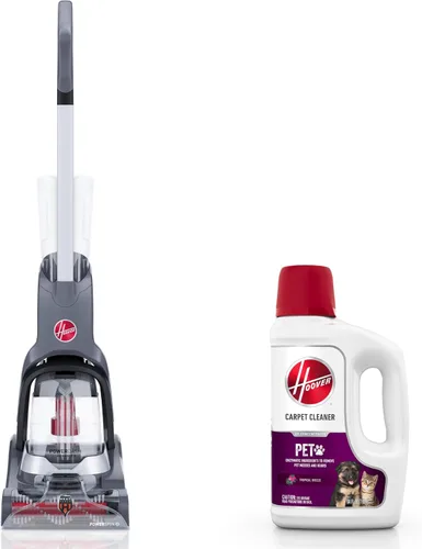 Miniatura 12 de Hoover PowerDash Pet + Máquina limpiadora compacta de alfombras, FH50704V + solución de limpieza diaria de alfombras de 64 onzas, champú de limpieza